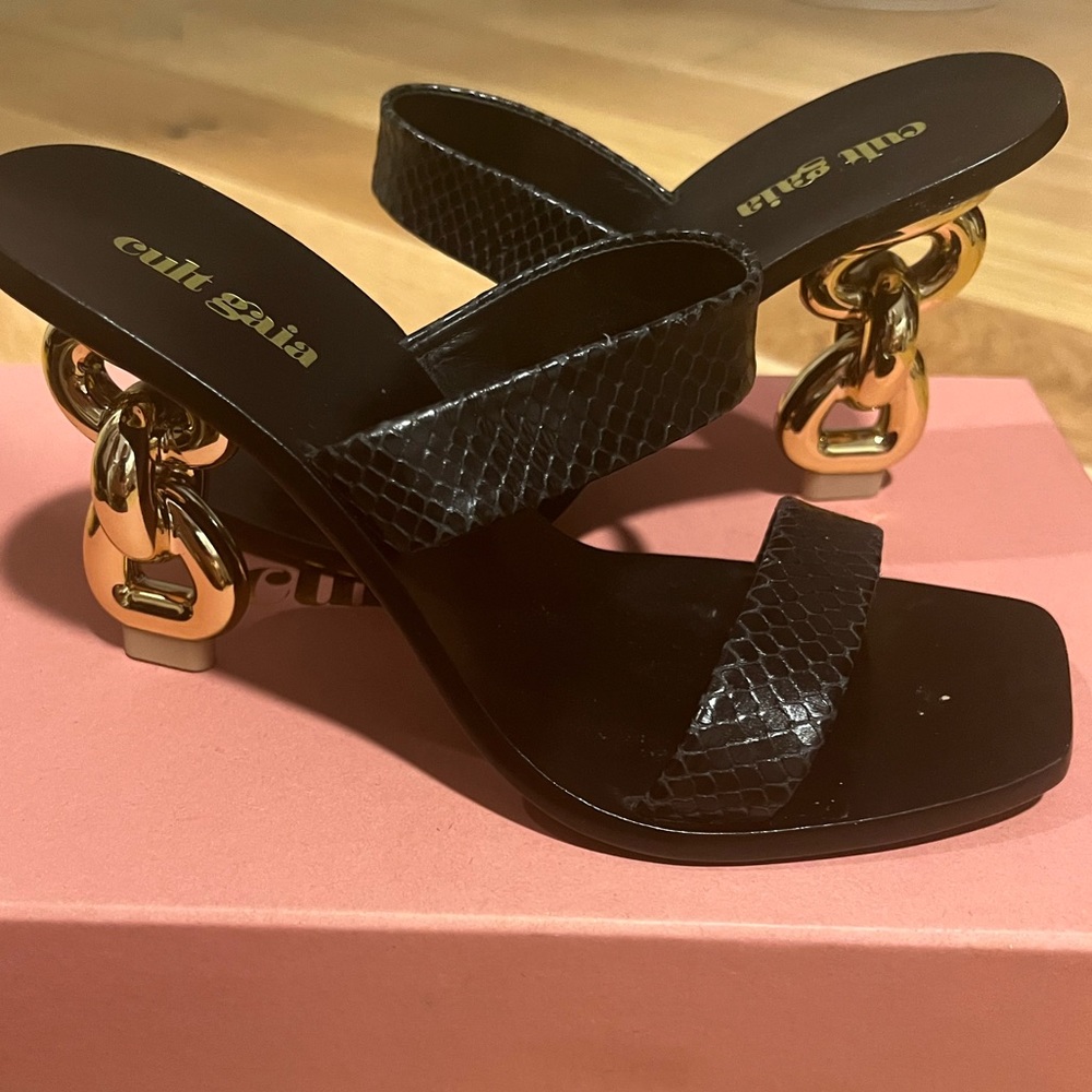 Cult Gaia Women’s Heels Black Size 35, 5 US!
